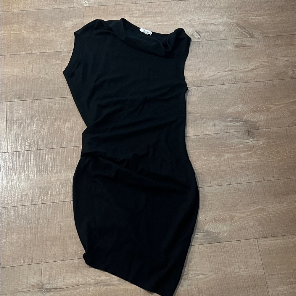 Helmut Lang Black Mini Dress size large